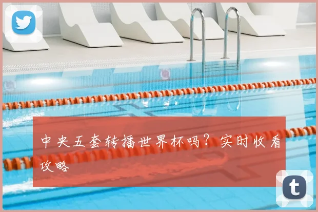 中央五套转播世界杯吗？实时收看攻略